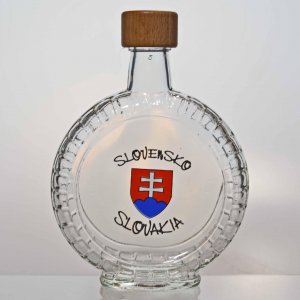 Sklenená fľaša - Slovensko 0,35 L